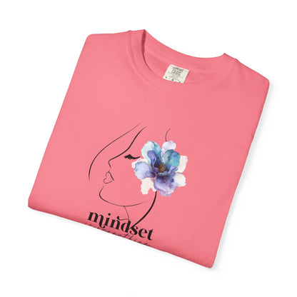 Mindset Is Everything Unisex Tee – Feed Your Mind. Fuel Your Growth. | Inspirational Fashion, Motivational Gift, Positive Energy ShirtI Christmas gift