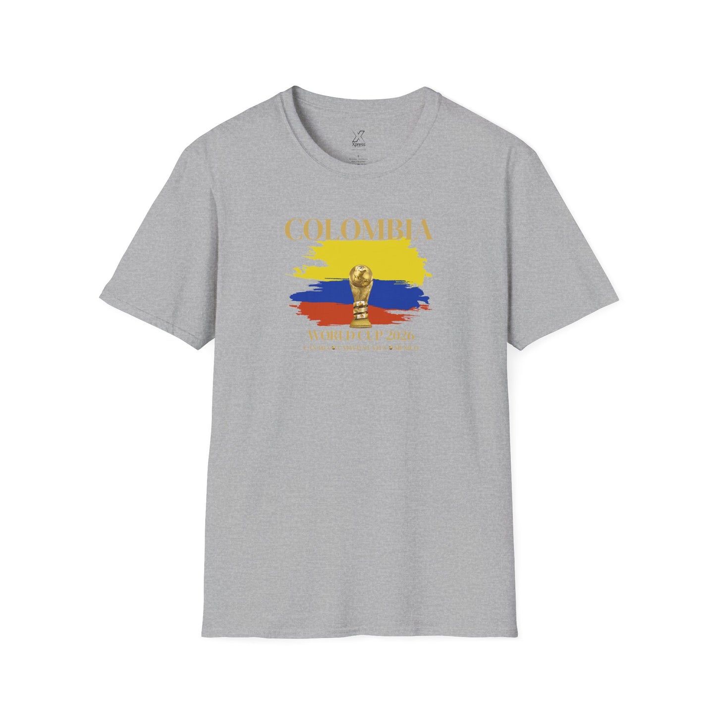 Show Off Your Colombian Pride! The Ultimate Football Fan T-shirt! World Cup 2026 Here We Come!