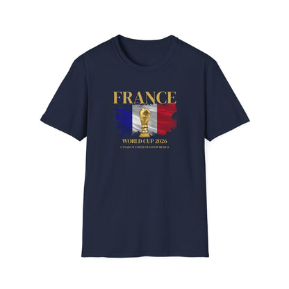 Allez la France! Show your pride with this Ultimate Football Fan T-shirt!  World Cup 2026 Here We Come!
