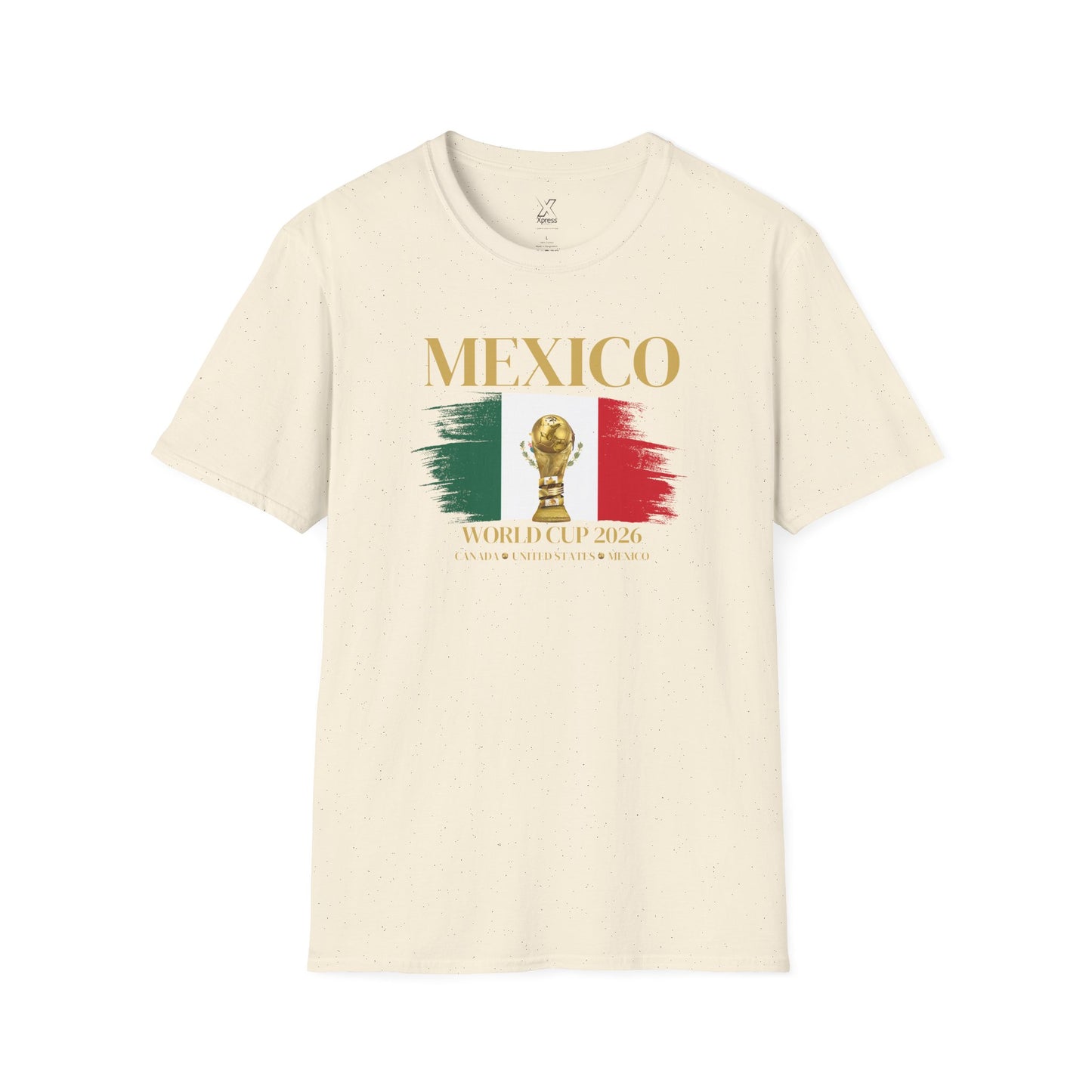 Vamos México! Gear Up for World Cup 2026 with the Ultimate Fan Tee! Show Your Mexican Pride in Style! Soccer Fan T-Shirt, Softstyle Tee, Sports Apparel, Gift for Sports Lovers.
