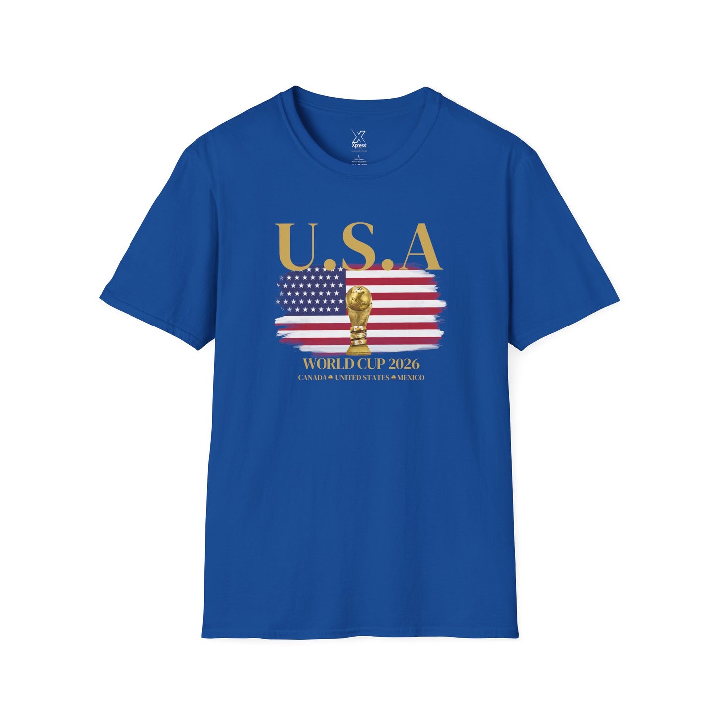 USA World Cup 2026 Fan Tee!. Show Your U.S.A Team Spirit in Style! Soccer Fan T-Shirt, Soft style Tee, Sports Apparel, Gift for Sports Lovers.