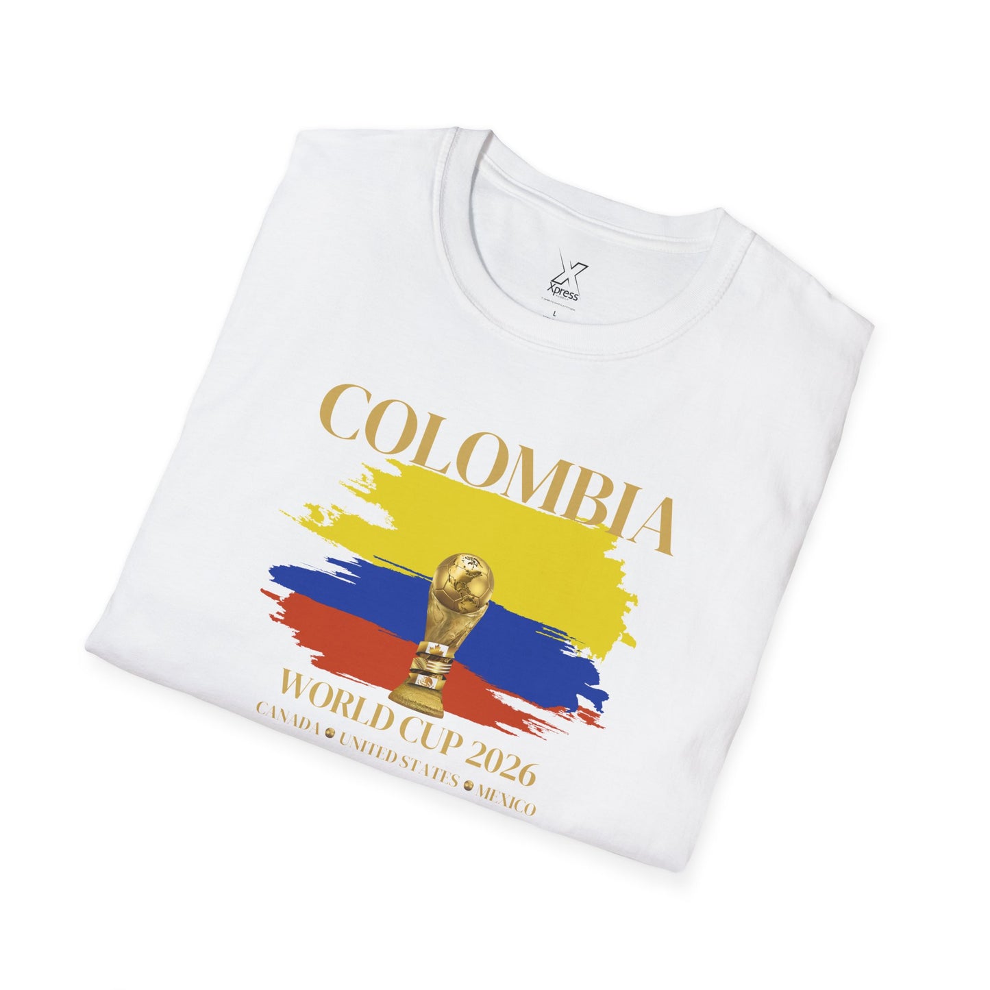 Show Off Your Colombian Pride! The Ultimate Football Fan T-shirt! World Cup 2026 Here We Come!
