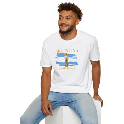 Unleash Your Argentine Passion! The Ultimate Football Fan T-shirt! World Cup 2026 Here We Come!