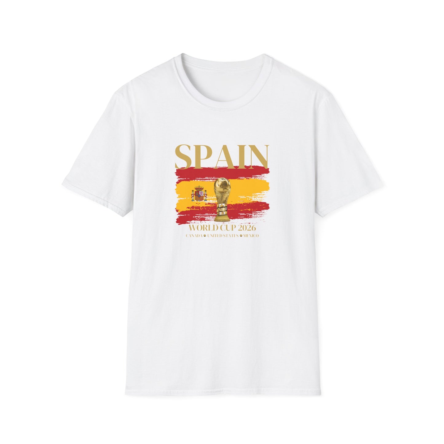 Vamos España! Aupa Espainia! Glory Awaits For You! Cheer Loud And Strong with this Ultimate Spanish Football Fan T-shirt!  World Cup 2026 Here We Come!