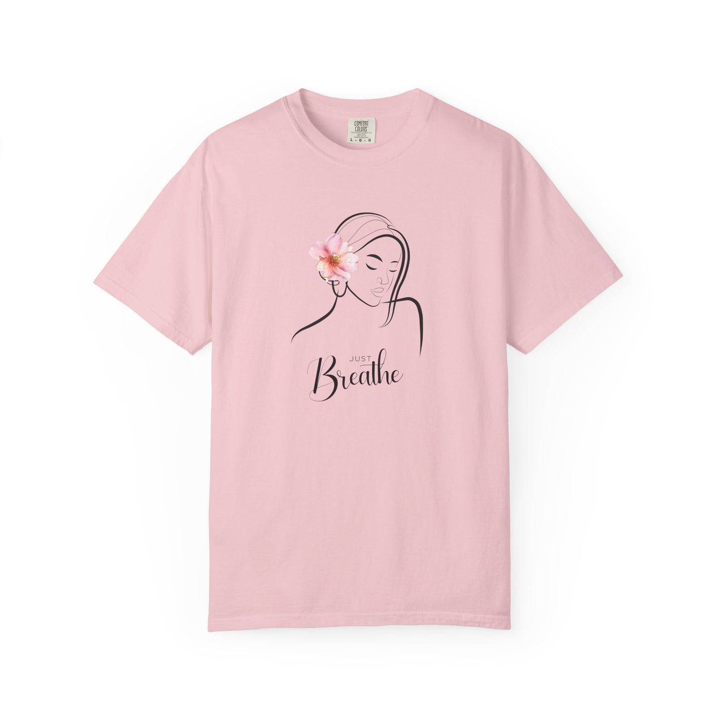 Just Breathe Graphic T-Shirt- Take a deep breath, relax, and wear your peace.