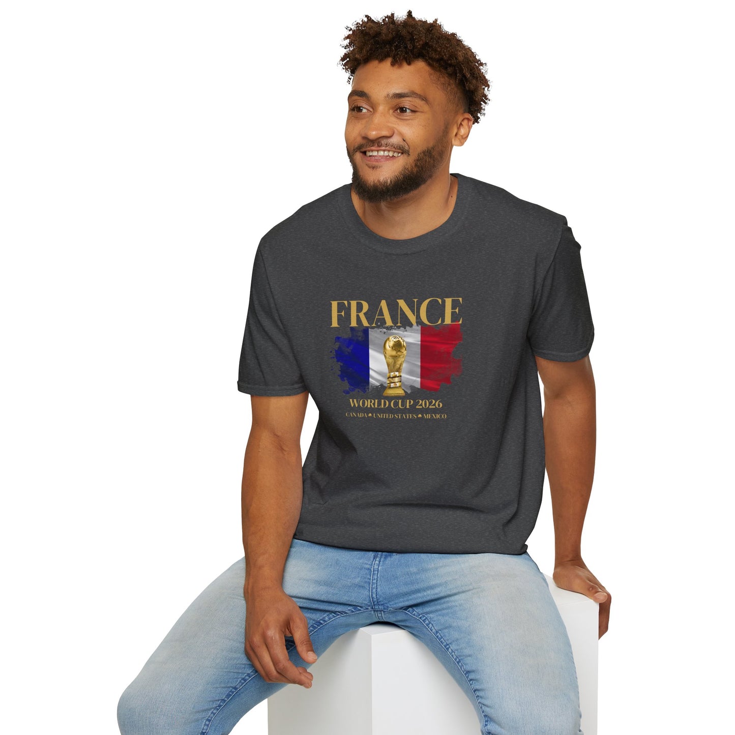 Allez la France! Show your pride with this Ultimate Football Fan T-shirt!  World Cup 2026 Here We Come!