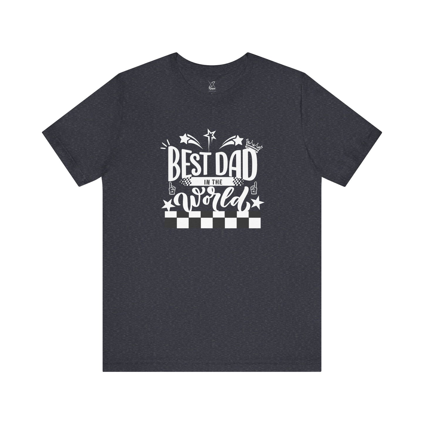 Best Dad Ever Unisex Tee – “Because Legends Deserve Comfort.” | Perfect Father’s Day or Christmas Gift | Funny Dad Shirt | Casual Family Tee