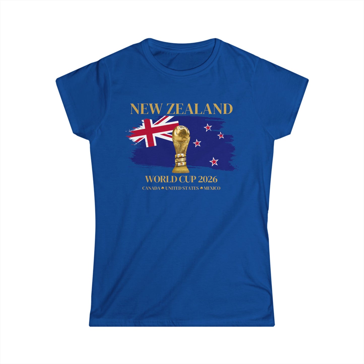 New Zealand.  e T-Shirt, Soccer Fan Gift, Sports Apparel Women