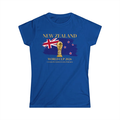 New Zealand.  e T-Shirt, Soccer Fan Gift, Sports Apparel Women
