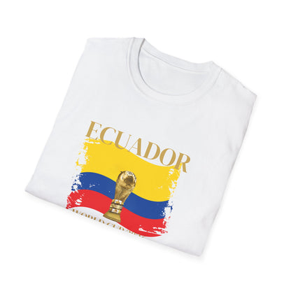 Let's Go, Ecuador! Show Your Pride With This Ultimate Football Fan T-shirt! World Cup 2026 Here We Come!