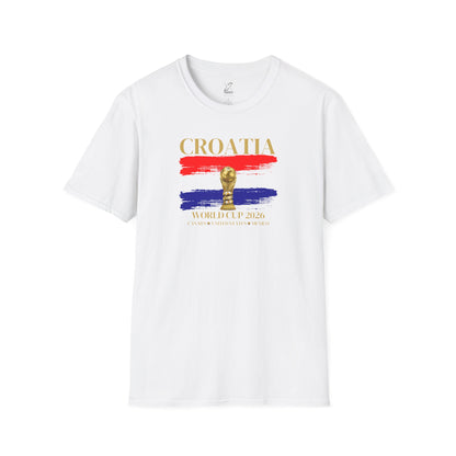 Game On, Croatia! The Ultimate Football Fan T-shirt! World Cup 2026 Here We Come!