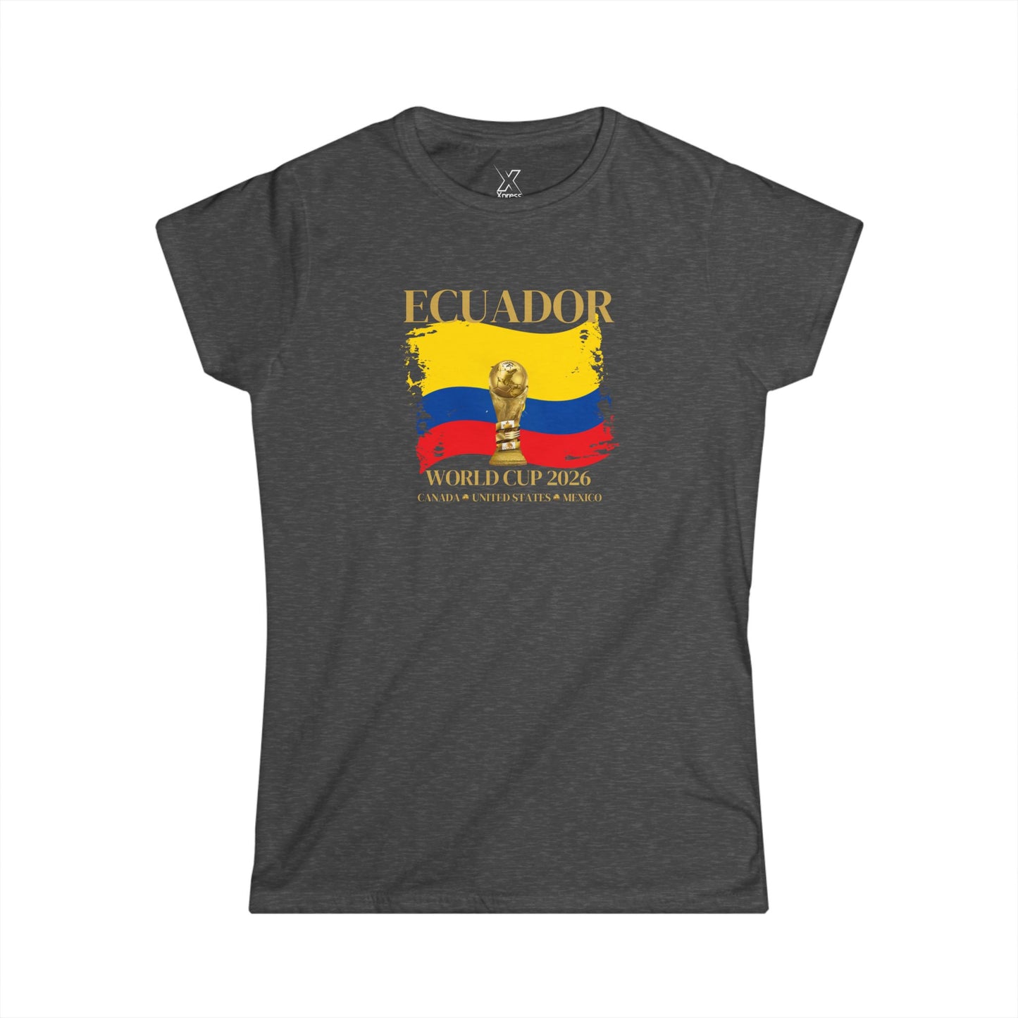 Vamos Ecuador!!!  Cheer your heart out!  Soccer Fan Gift, Sports Apparel Women, 2026 Shirt, Casual Sportswear
