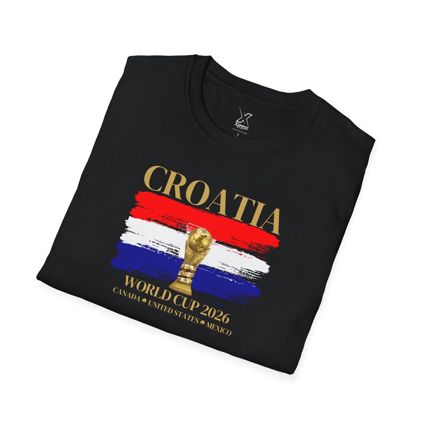 Game On, Croatia! The Ultimate Football Fan T-shirt! World Cup 2026 Here We Come!
