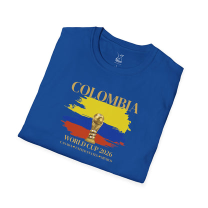 Show Off Your Colombian Pride! The Ultimate Football Fan T-shirt! World Cup 2026 Here We Come!