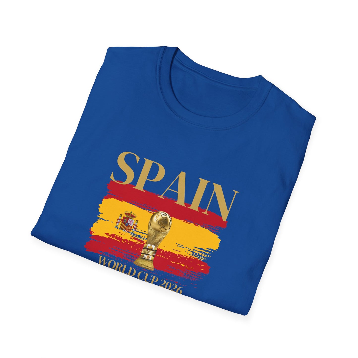 Vamos España! Aupa Espainia! Glory Awaits For You! Cheer Loud And Strong with this Ultimate Spanish Football Fan T-shirt!  World Cup 2026 Here We Come!