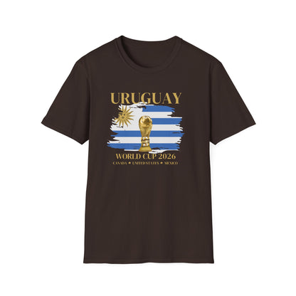 Vamos Uruguay! Por Honor. Por Gloria. For Uruguay! Unleash Your Celeste Spirit with this Ultimate Uruguay Fan T-Shirt for World Cup 2026!
