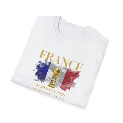 Allez la France! Show your pride with this Ultimate Football Fan T-shirt!  World Cup 2026 Here We Come!
