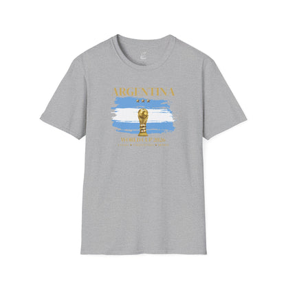 Unleash Your Argentine Passion! The Ultimate Football Fan T-shirt! World Cup 2026 Here We Come!