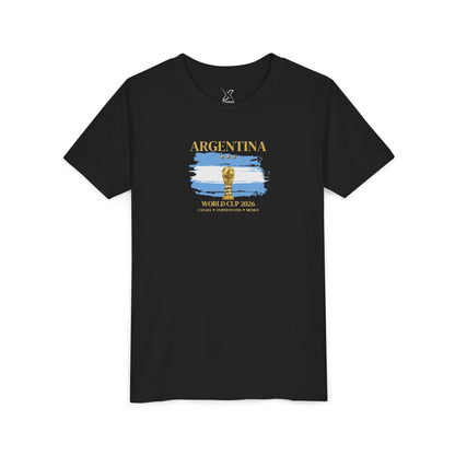 Vamos, Argentina! Let's Go! Your Kids Are Going To Love This Youth World Cup Tee! Great Gift For Birthdays, Sports Events, And, Of Course, The World Cup Festivities!