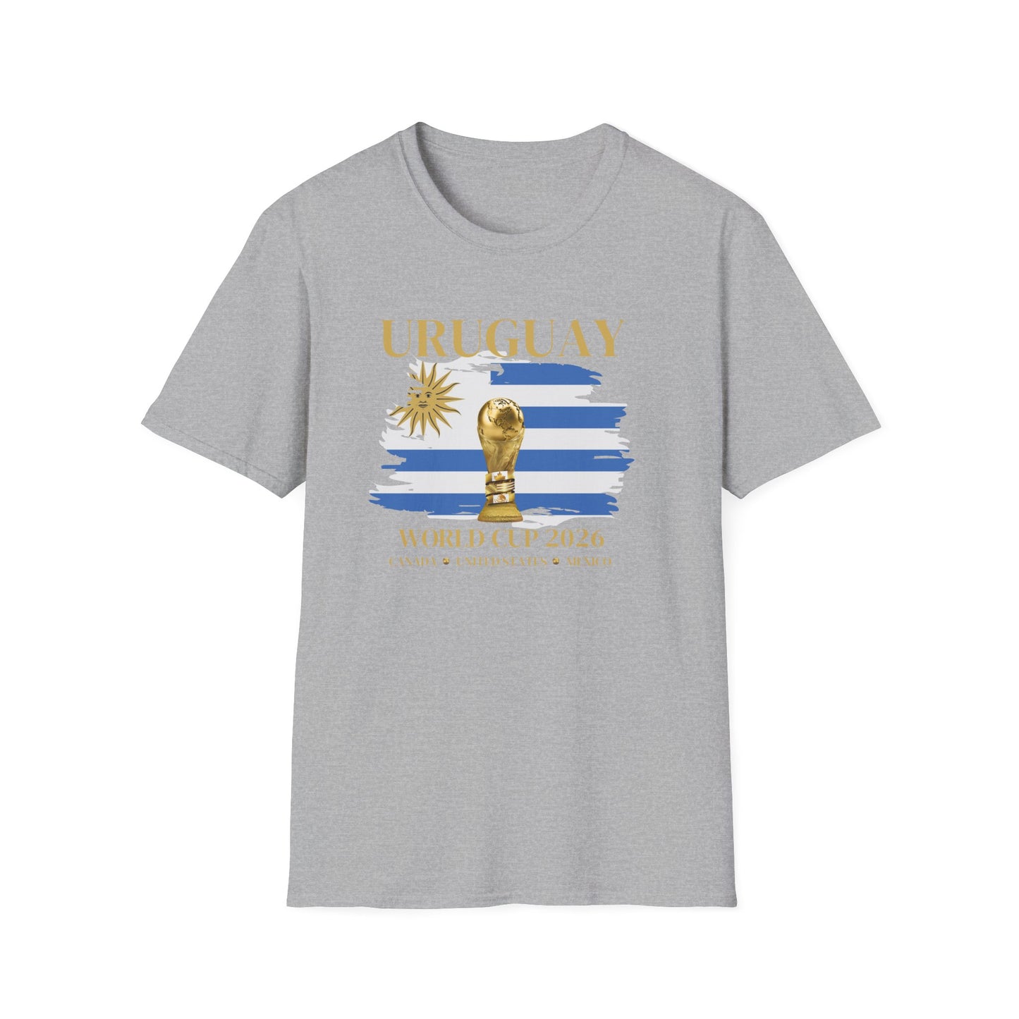 Vamos Uruguay! Por Honor. Por Gloria. For Uruguay! Unleash Your Celeste Spirit with this Ultimate Uruguay Fan T-Shirt for World Cup 2026!