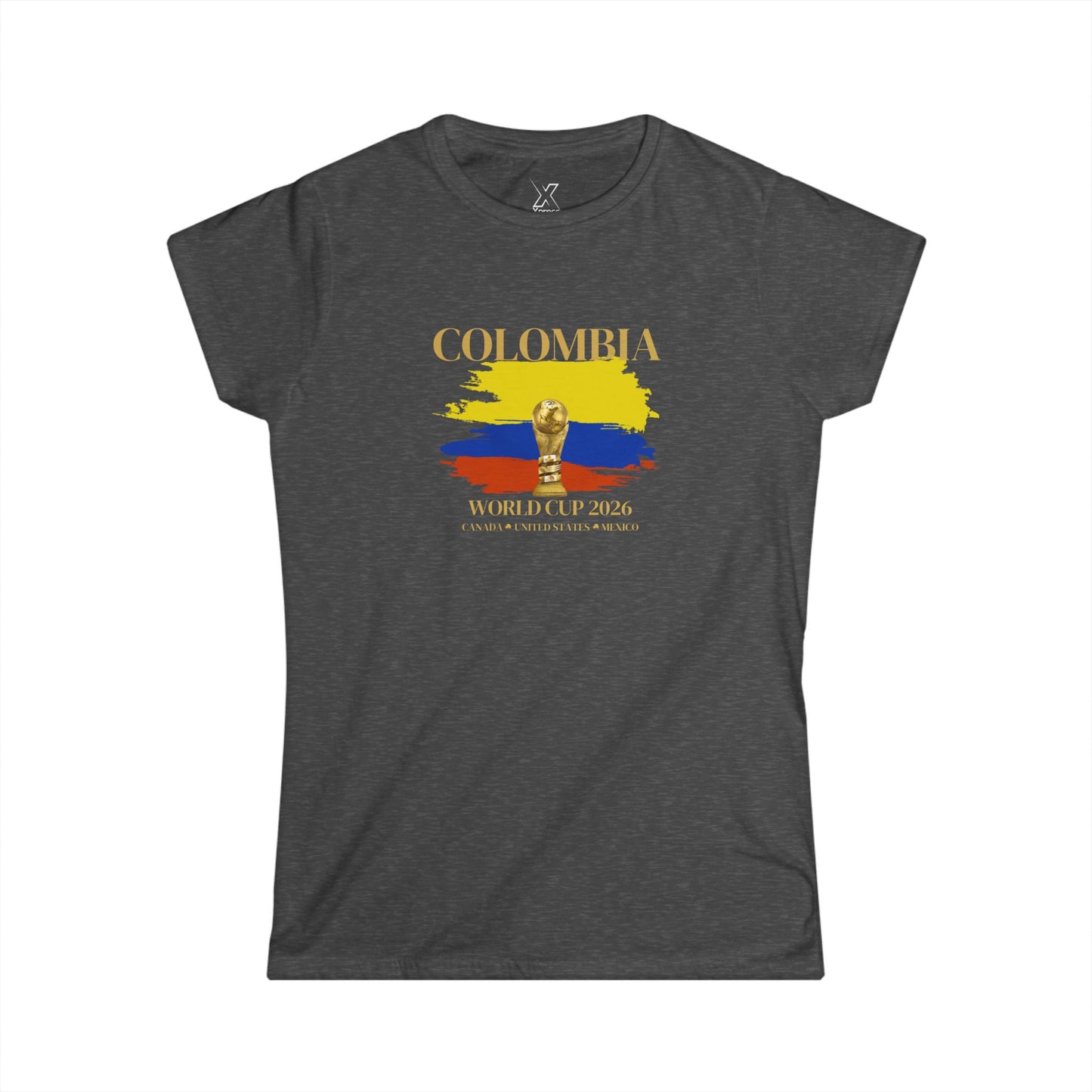 Vamos Colombia!!!! Let's Go!!! Beautiful Design Women’s World Cup Tee.