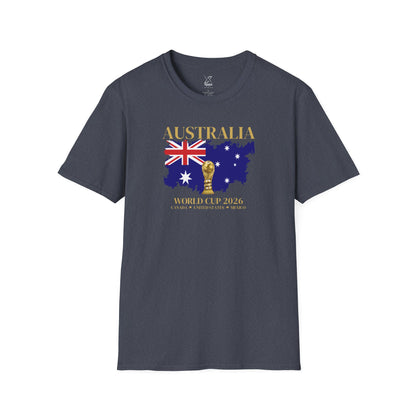Australia, Awaken Your Aussie Spirit! The Ultimate Football Fan T-shirt! World Cup 2026.  Here We Come!
