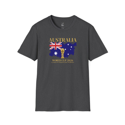 Australia, Awaken Your Aussie Spirit! The Ultimate Football Fan T-shirt! World Cup 2026.  Here We Come!