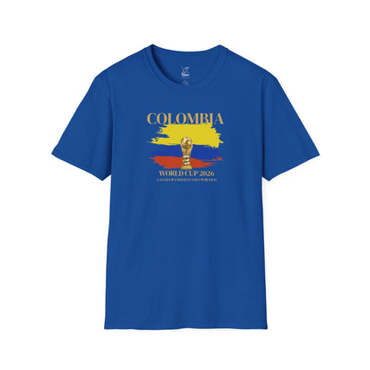 Show Off Your Colombian Pride! The Ultimate Football Fan T-shirt! World Cup 2026 Here We Come!