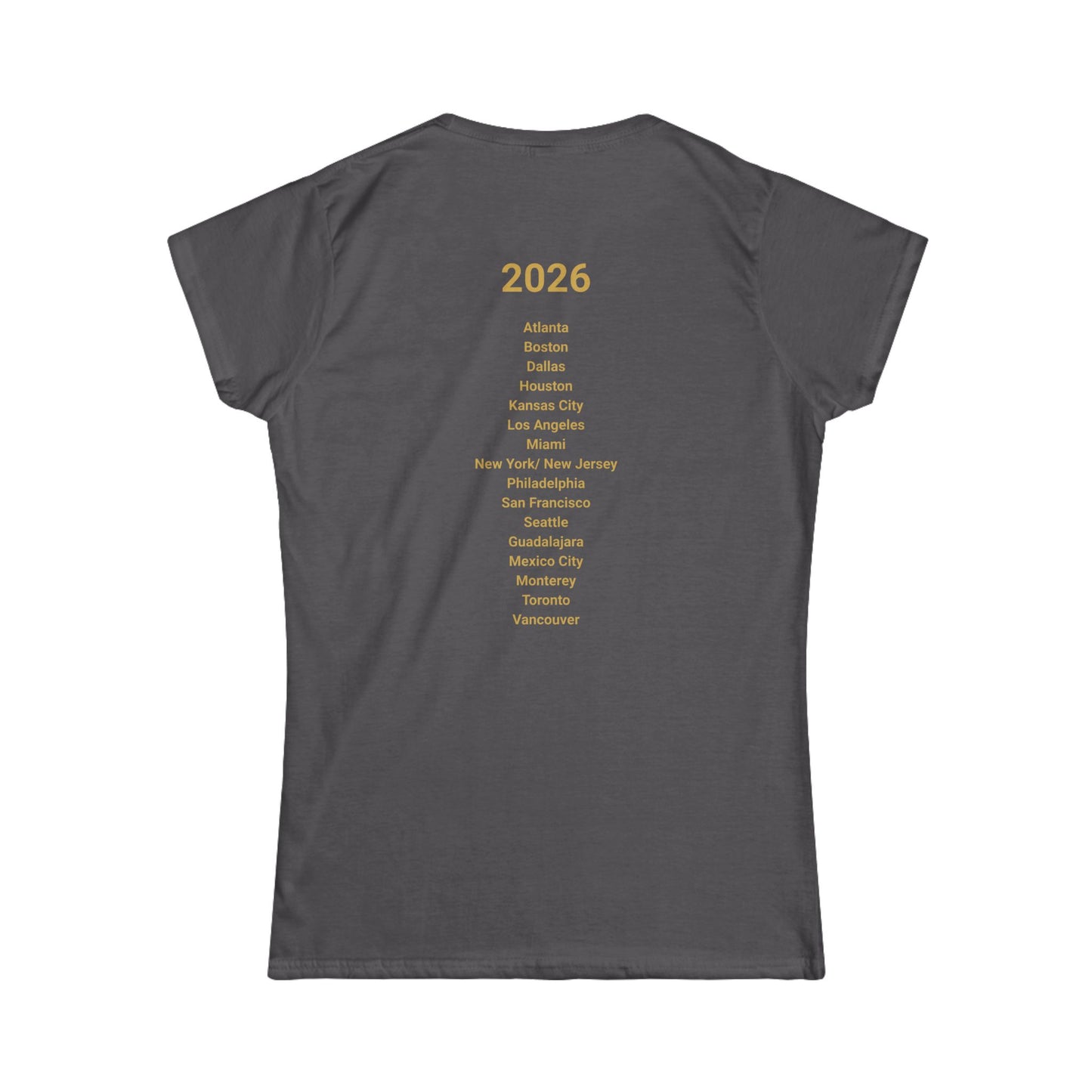 Fierce, Stylish, and Proud! Australia Women’s World Cup Tee. Let's Go Australia!!!