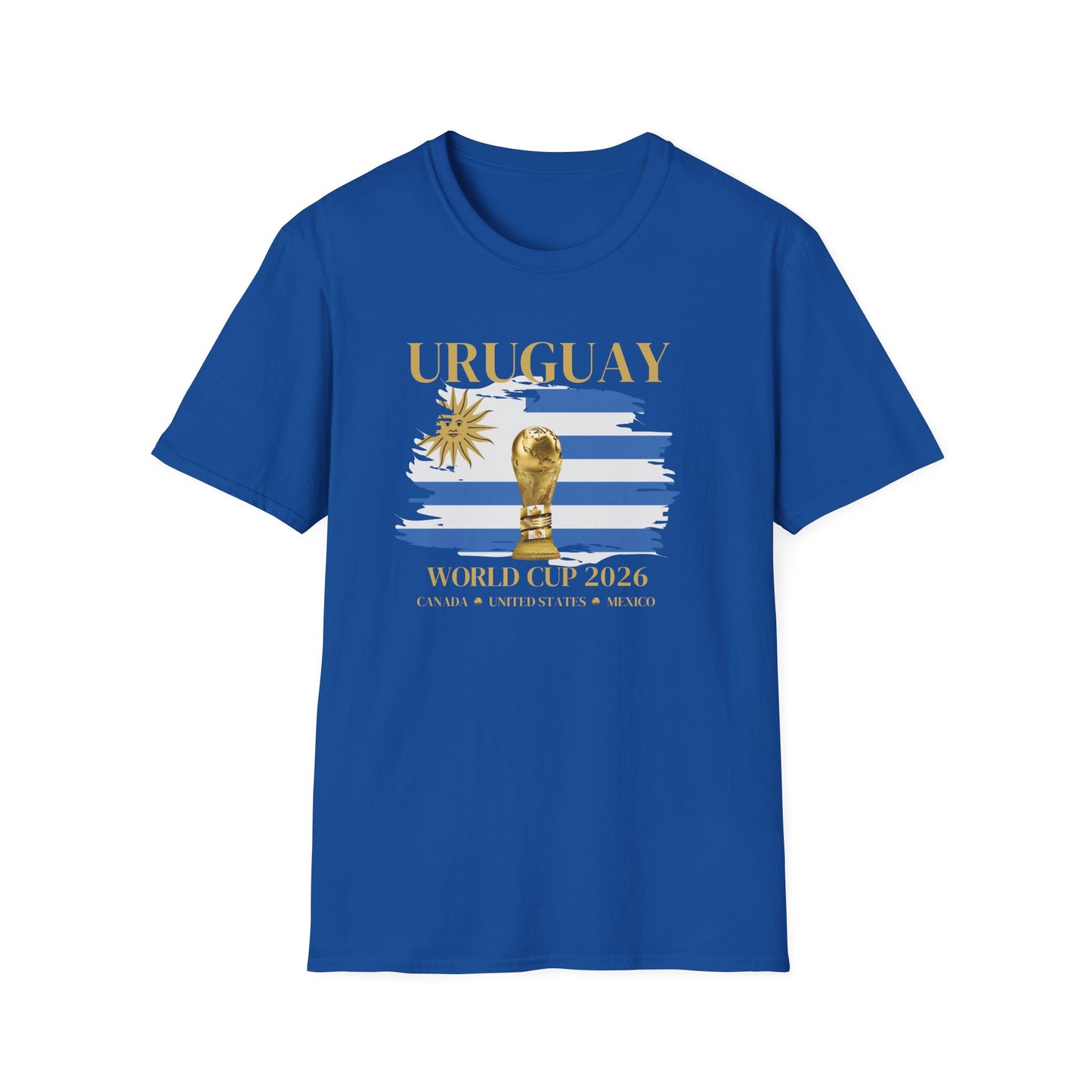 Vamos Uruguay! Por Honor. Por Gloria. For Uruguay! Unleash Your Celeste Spirit with this Ultimate Uruguay Fan T-Shirt for World Cup 2026!