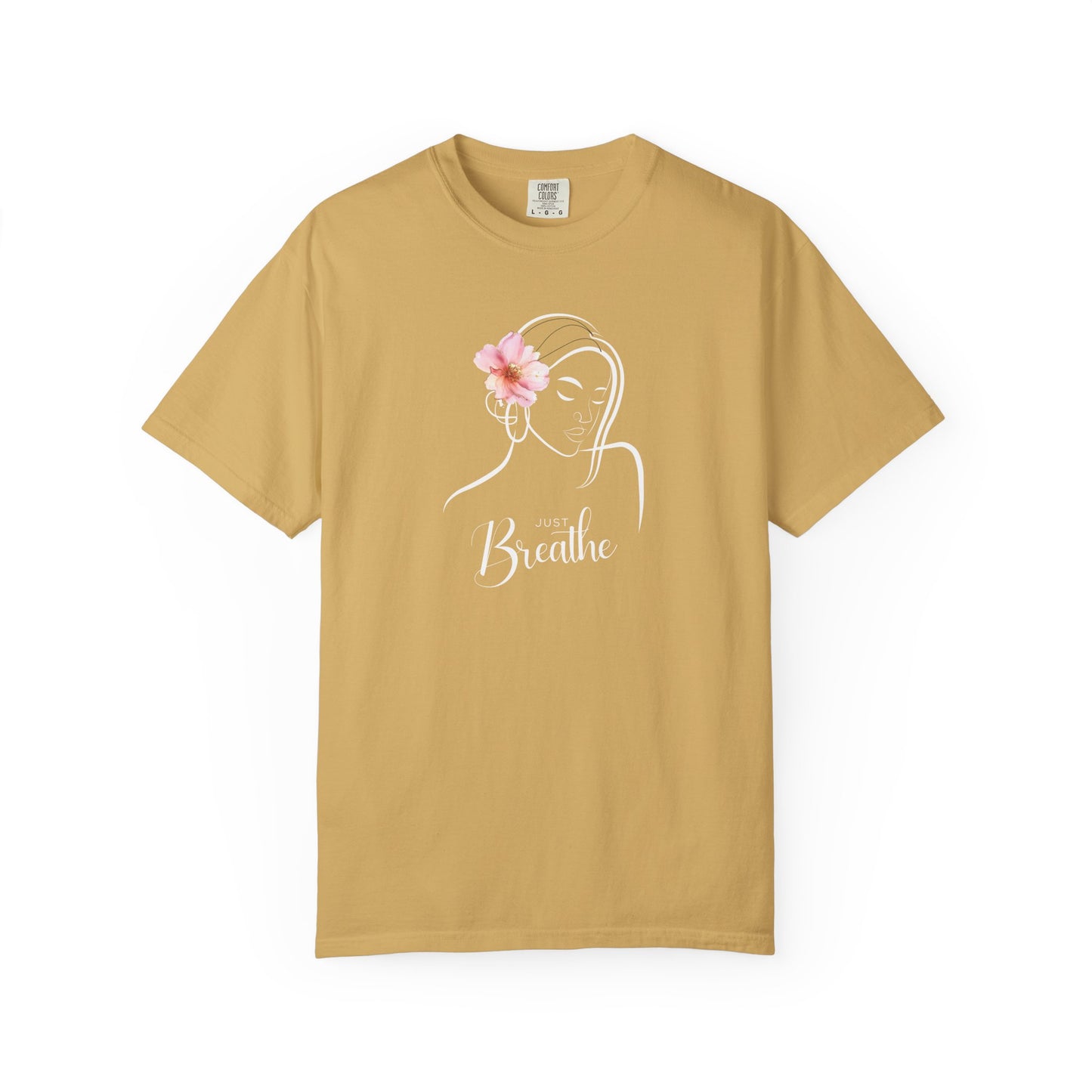 Just Breathe Graphic T-Shirt- Take a deep breath, relax, and wear your peace.