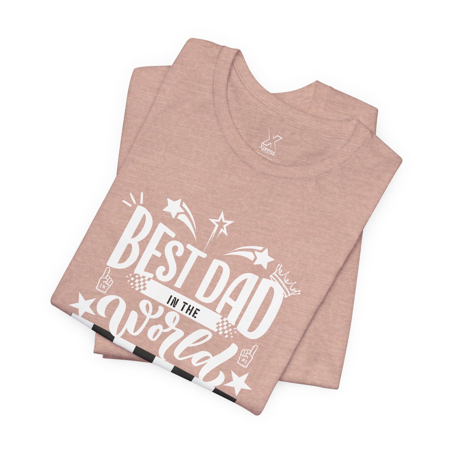 Best Dad Ever Unisex Tee – “Because Legends Deserve Comfort.” | Perfect Father’s Day or Christmas Gift | Funny Dad Shirt | Casual Family Tee