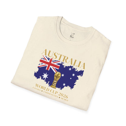 Australia, Awaken Your Aussie Spirit! The Ultimate Football Fan T-shirt! World Cup 2026.  Here We Come!