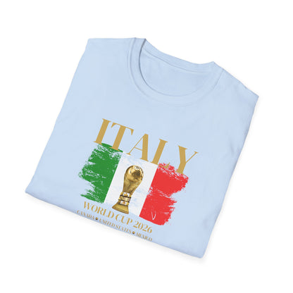 Andiamo Italy! Show Your Italian Pride With This  World Cup Unisex T-Shirt, Soccer Fan Apparel, Sports Tee, Gift for Football Lovers, 2026 Championship Shirt