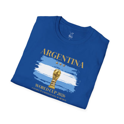 Unleash Your Argentine Passion! The Ultimate Football Fan T-shirt! World Cup 2026 Here We Come!