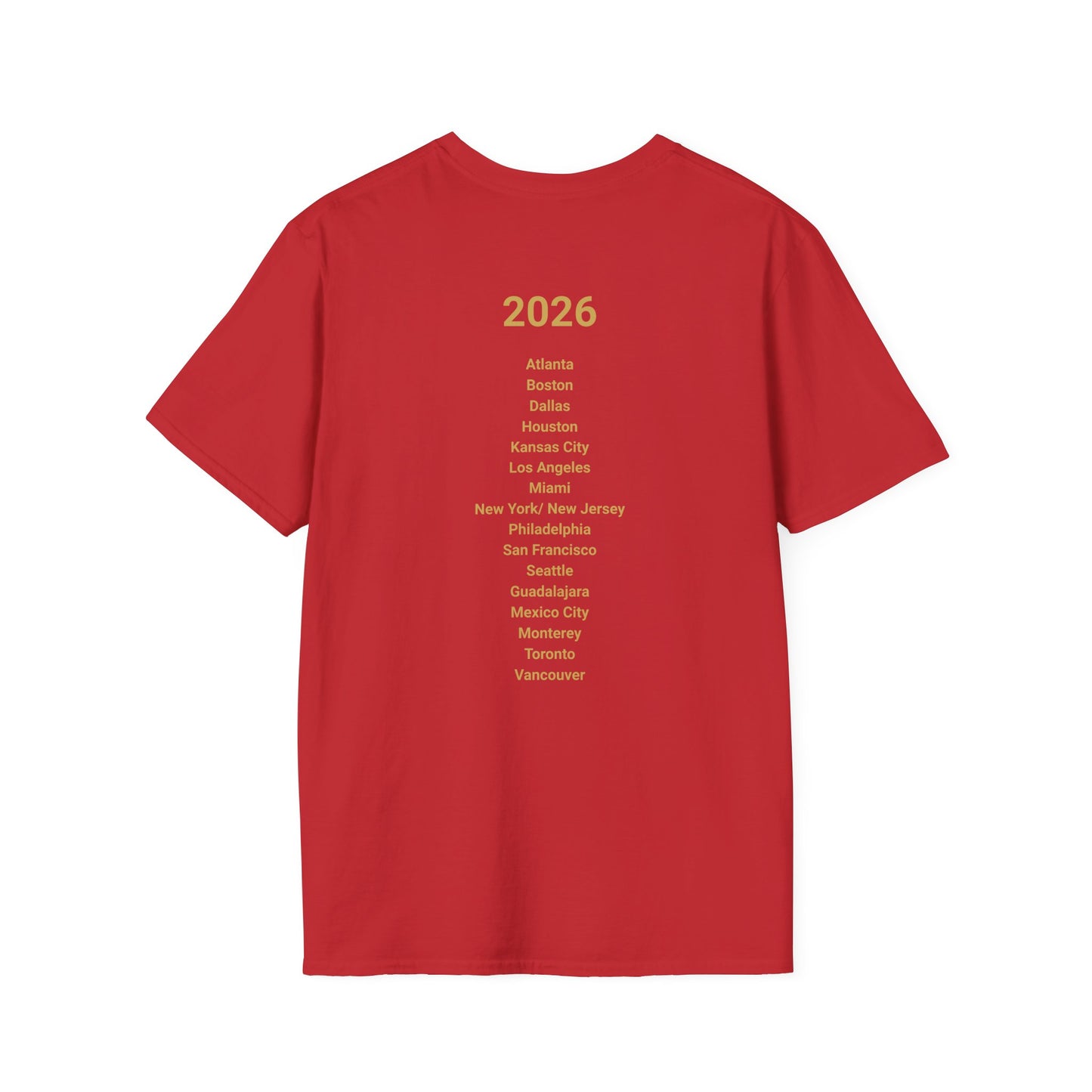 USA World Cup 2026 Fan Tee!. Show Your U.S.A Team Spirit in Style! Soccer Fan T-Shirt, Soft style Tee, Sports Apparel, Gift for Sports Lovers.
