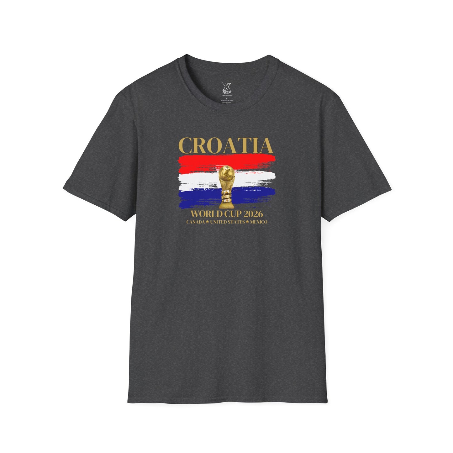 Game On, Croatia! The Ultimate Football Fan T-shirt! World Cup 2026 Here We Come!