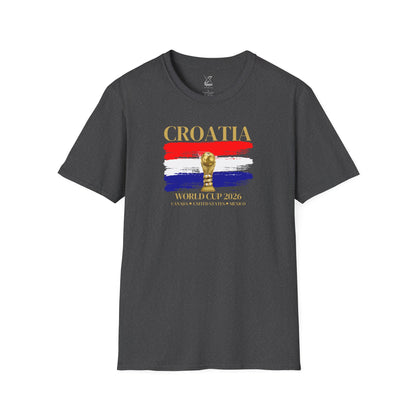 Game On, Croatia! The Ultimate Football Fan T-shirt! World Cup 2026 Here We Come!