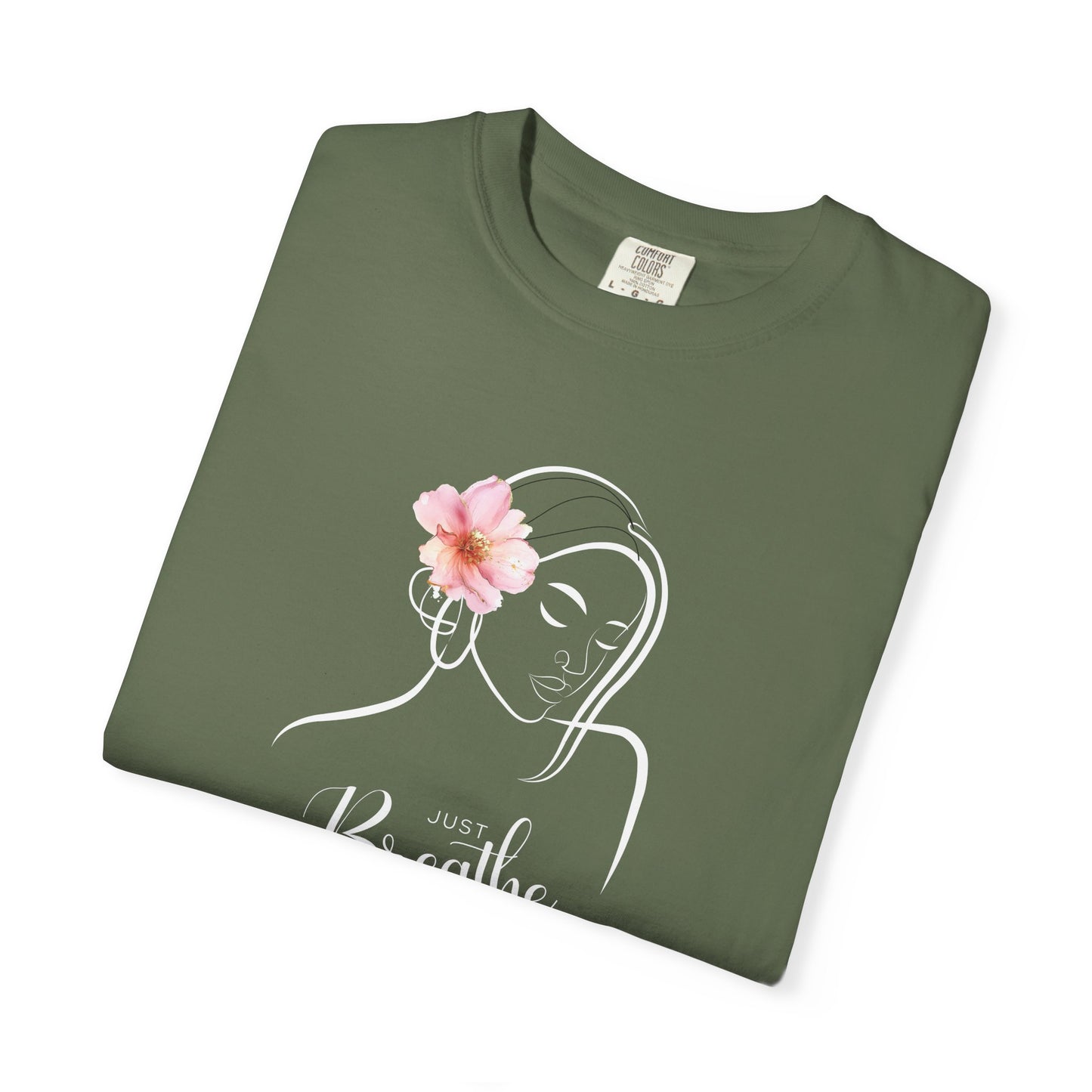 Just Breathe Graphic T-Shirt- Take a deep breath, relax, and wear your peace.