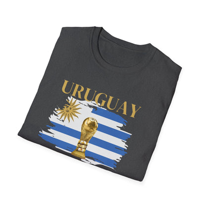 Vamos Uruguay! Por Honor. Por Gloria. For Uruguay! Unleash Your Celeste Spirit with this Ultimate Uruguay Fan T-Shirt for World Cup 2026!