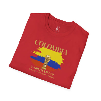 Show Off Your Colombian Pride! The Ultimate Football Fan T-shirt! World Cup 2026 Here We Come!
