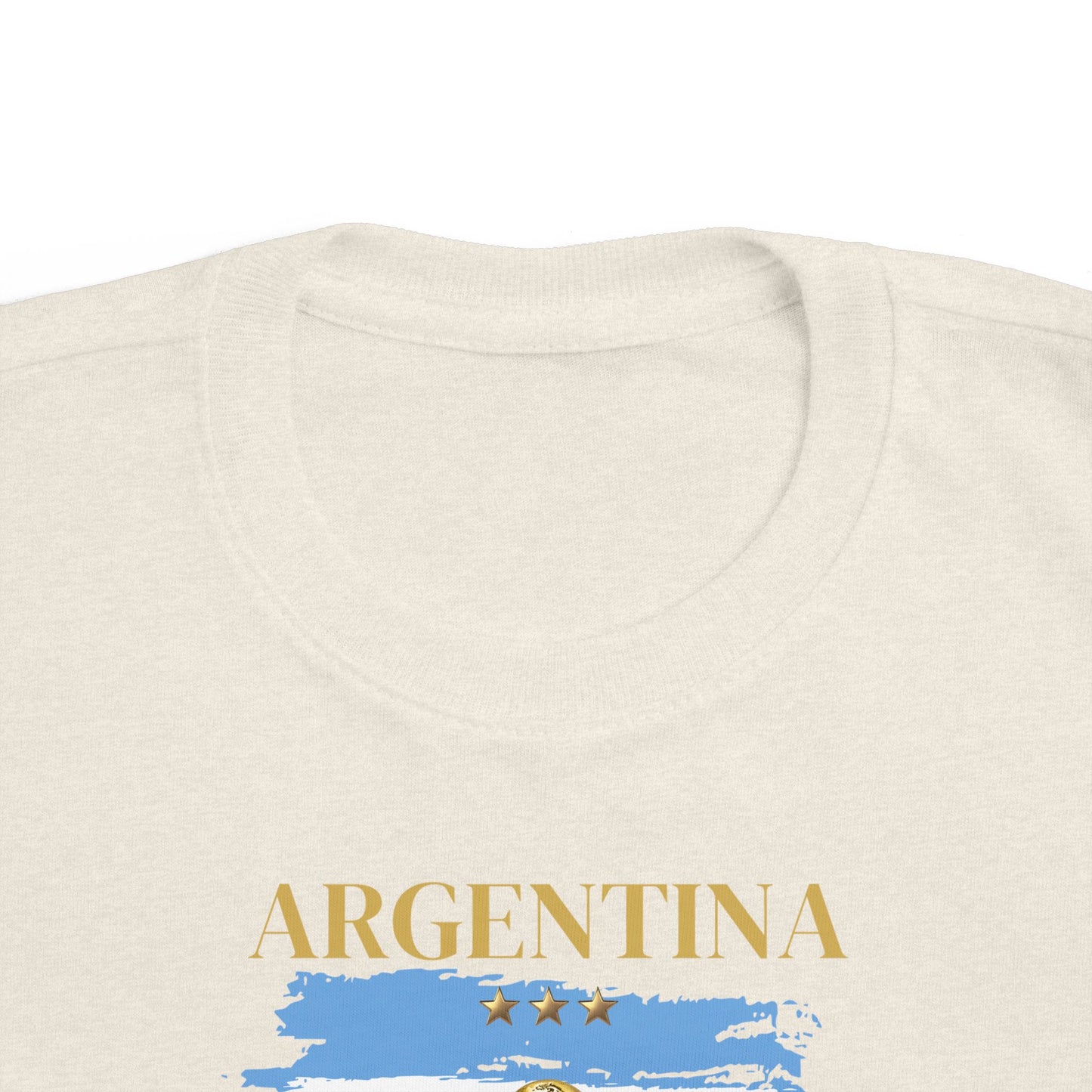 Toddler World Cup Tee, Kids Soccer Shirt, Argentina Fans Gift, Sports Toddler Outfit, Unisex Toddler Short Sleeve, Fine Jersey Tee