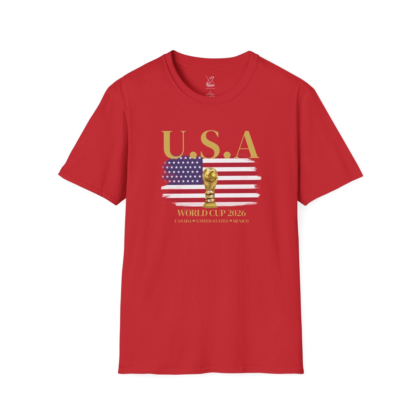 USA World Cup 2026 Fan Tee!. Show Your U.S.A Team Spirit in Style! Soccer Fan T-Shirt, Soft style Tee, Sports Apparel, Gift for Sports Lovers.