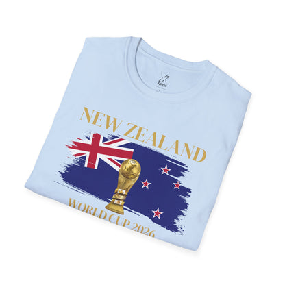 New Zealand What Are You Waiting For?  Show Your Spirit! The Ultimate Football Fan T-shirt!  World Cup 2026 Here We Come!