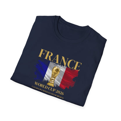 Allez la France! Show your pride with this Ultimate Football Fan T-shirt!  World Cup 2026 Here We Come!