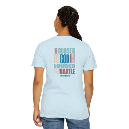Spiritual Battle T-Shirt | Unisex Inspirational Tee | Faith-Based Comfort Wear