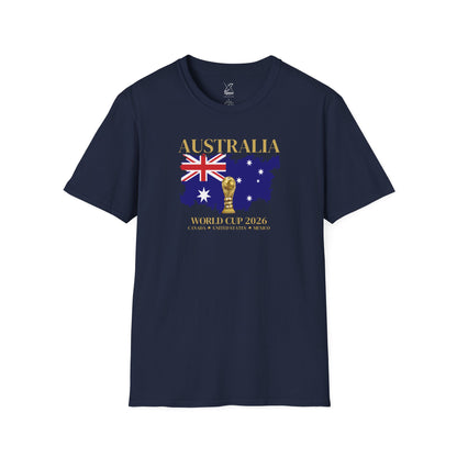 Australia, Awaken Your Aussie Spirit! The Ultimate Football Fan T-shirt! World Cup 2026.  Here We Come!