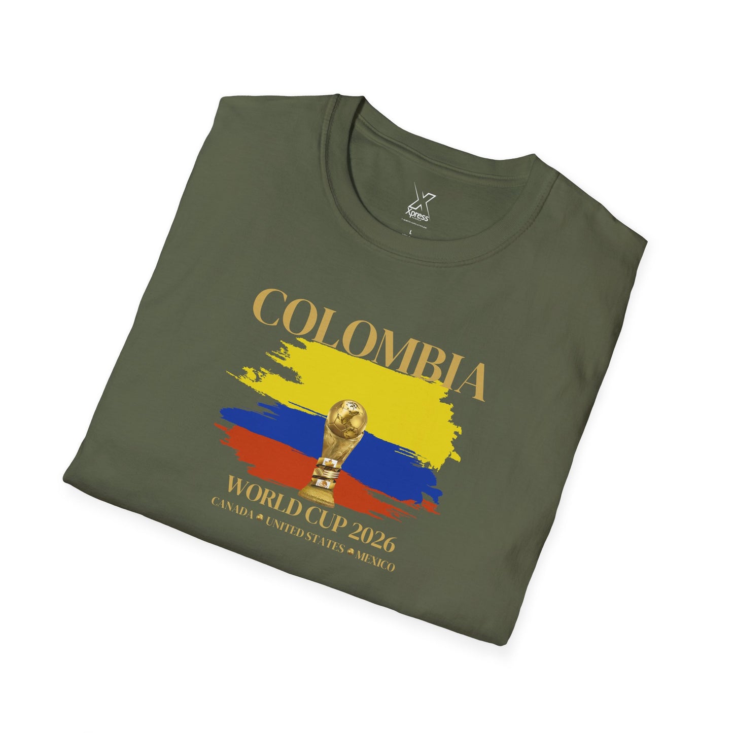 Show Off Your Colombian Pride! The Ultimate Football Fan T-shirt! World Cup 2026 Here We Come!