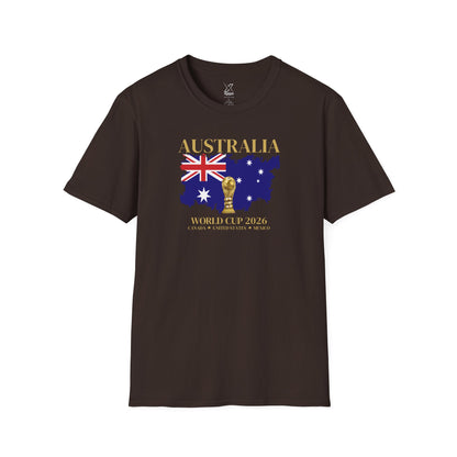 Australia, Awaken Your Aussie Spirit! The Ultimate Football Fan T-shirt! World Cup 2026.  Here We Come!