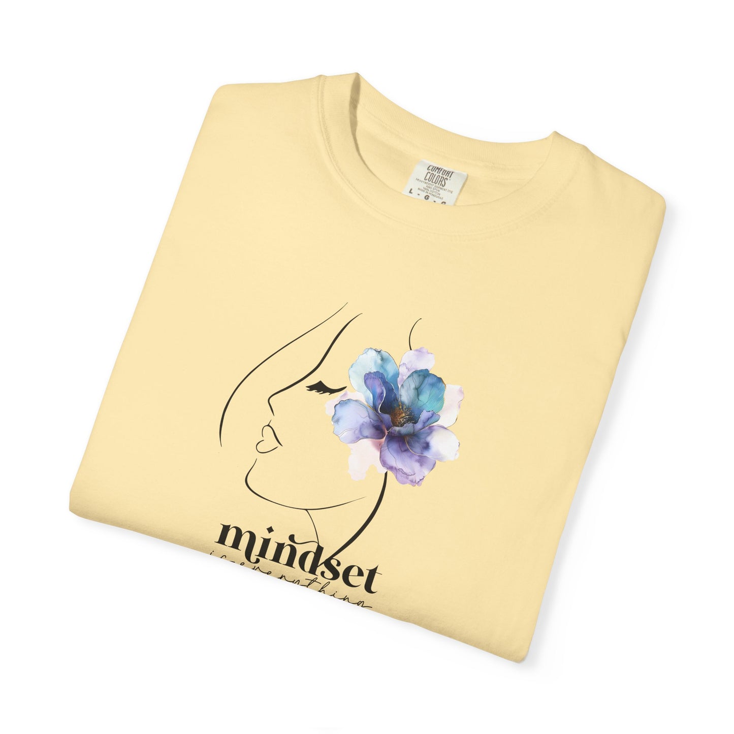Mindset Is Everything Unisex Tee – Feed Your Mind. Fuel Your Growth. | Inspirational Fashion, Motivational Gift, Positive Energy ShirtI Christmas gift